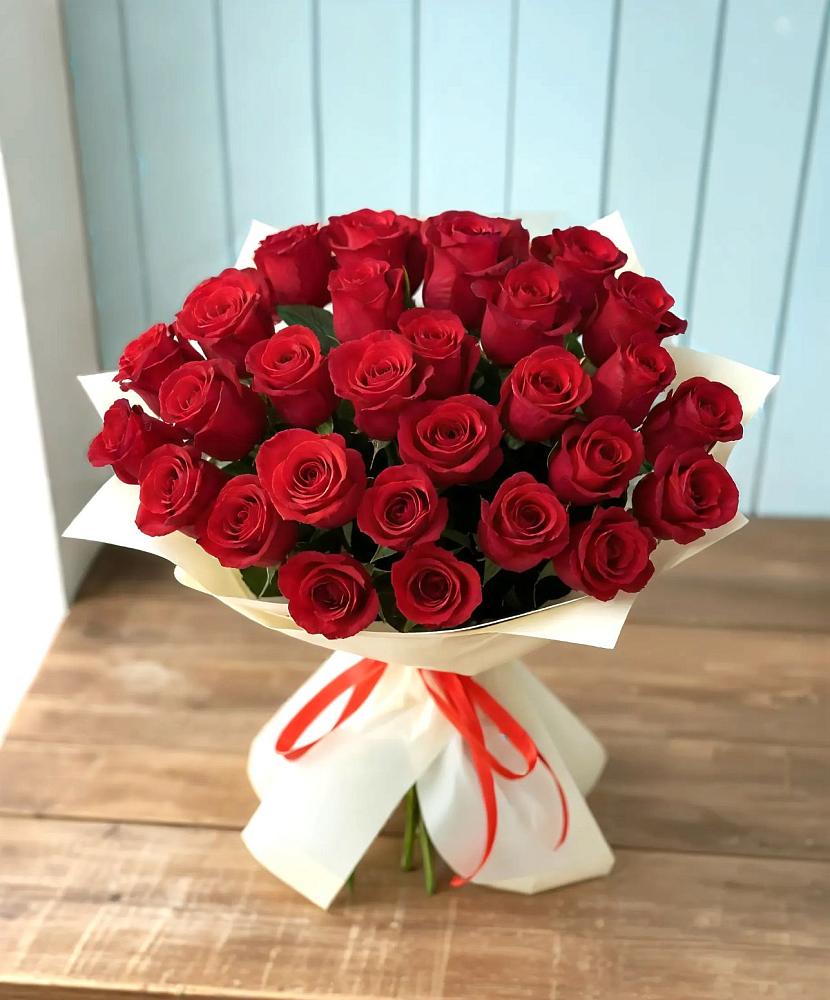 Букет 29 Красных роз в Митякинской