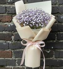 Букет цветов из:  Гипсофила в Митякинской