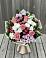 Букет цветов из: Альстромерии, Гвоздики, Розы и Хризантемы в Митякинской