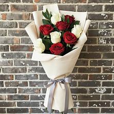 Букет цветов из:  Розы в Митякинской