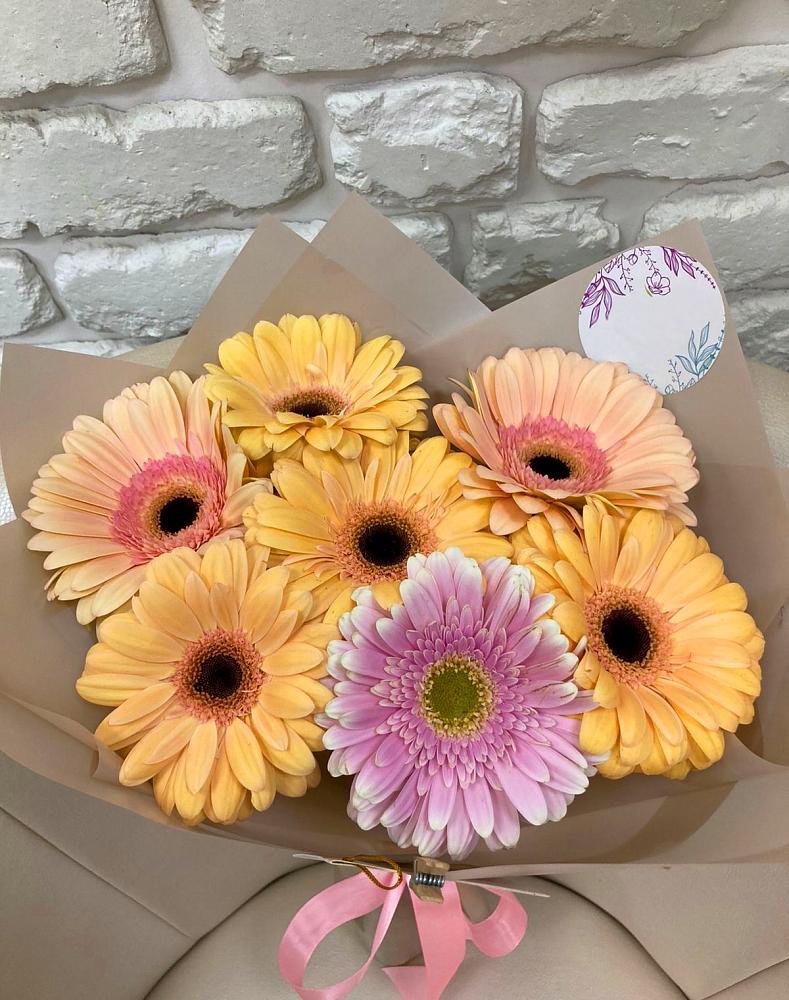 Букет цветов из: Герберы в Митякинской