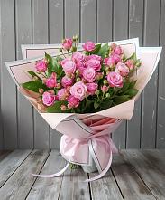Букет Розовый кустик #REPLACE_PRED# Митякинской