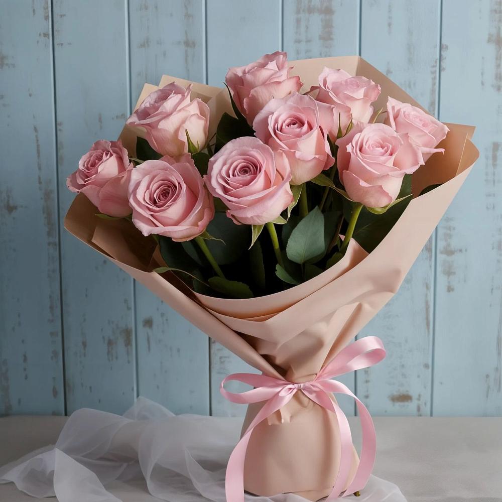 Букет цветов из: Розы в Митякинской