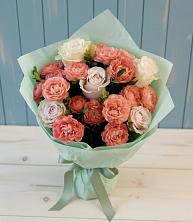 Букет цветов из:  Розы в Митякинской