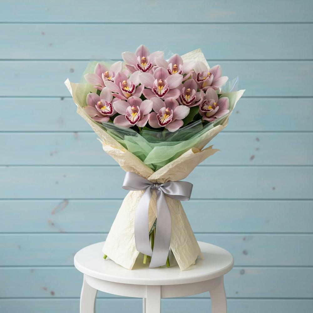 Букет цветов из: Орхидеи и Розы в Митякинской