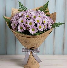 Букет цветов из:  Хризантемы в Митякинской