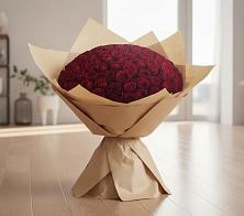 Букет 101 Красная роза в Митякинской