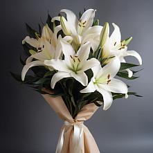 Букет цветов из:  Лилии в Митякинской