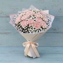 Букет цветов из:  Гвоздики в Митякинской