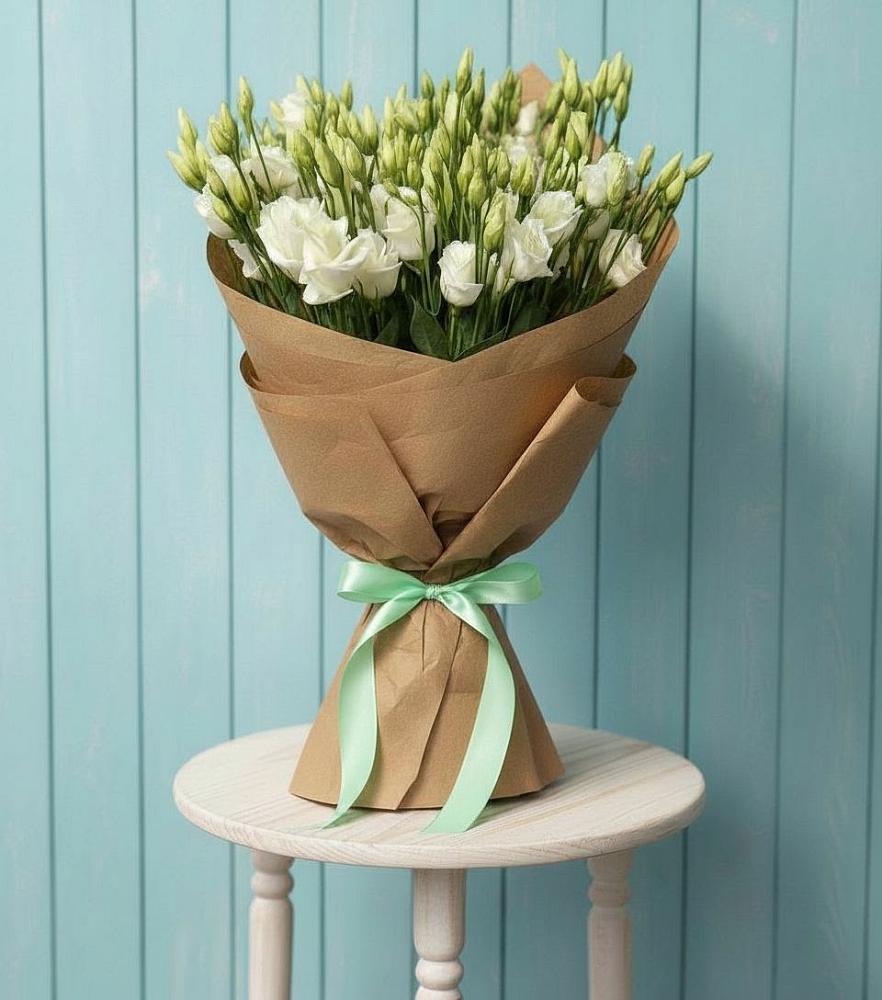 Букет цветов из: Лизиантусы в Митякинской