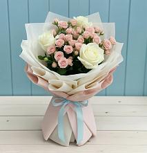 Букет цветов из:  Розы в Митякинской