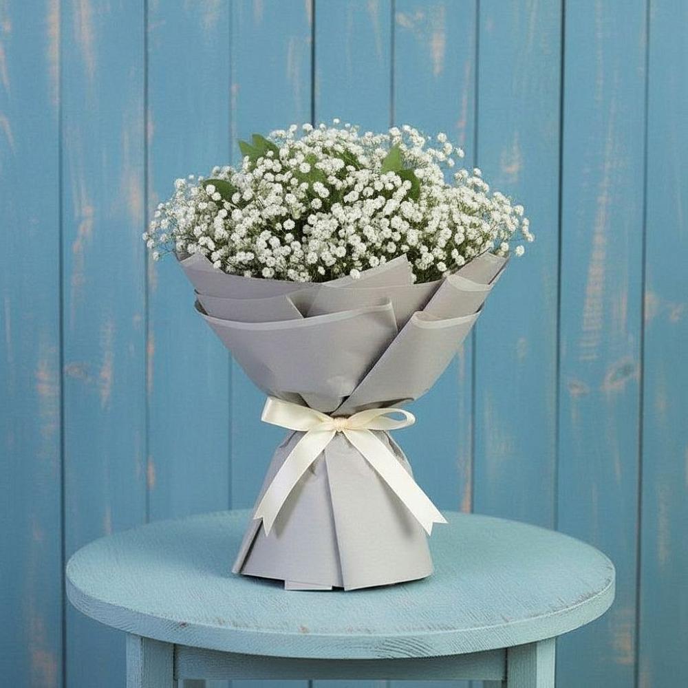 Букет цветов из: Гипсофила в Митякинской