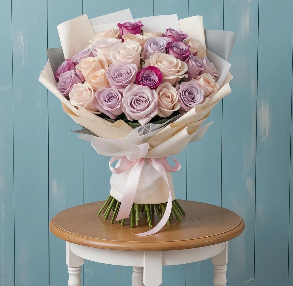 Букет цветов из: Розы в Митякинской