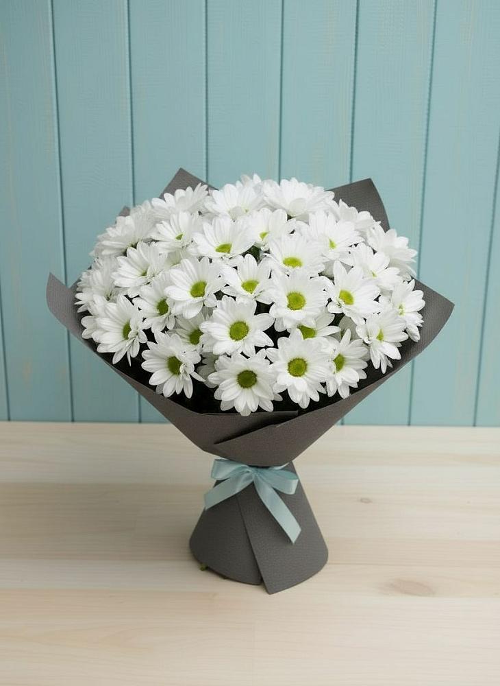 Букет цветов из: Хризантемы в Митякинской