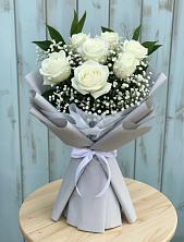 Букет цветов из:  Розы в Митякинской