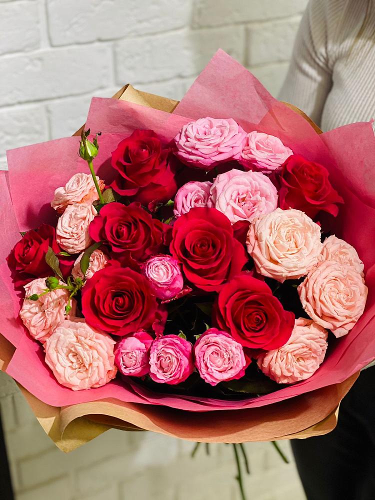 Букет цветов из: Розы в Митякинской