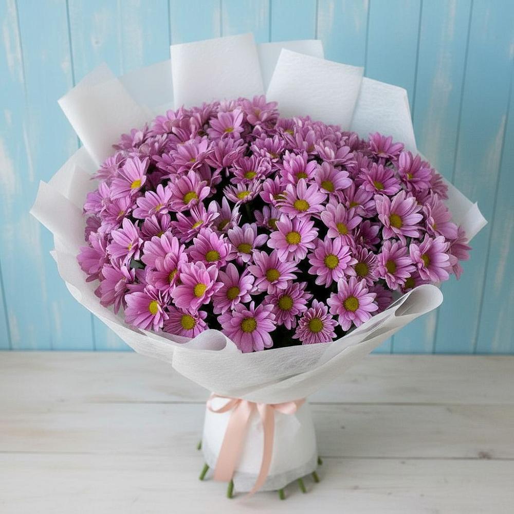 Букет цветов из: Хризантемы в Митякинской