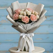 Букет цветов из:  Розы в Митякинской