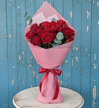 Букет цветов из:  Розы в Митякинской