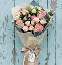 Букет цветов из:  Розы в Митякинской