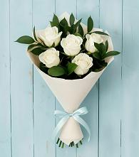 Букет цветов из:  Розы в Митякинской