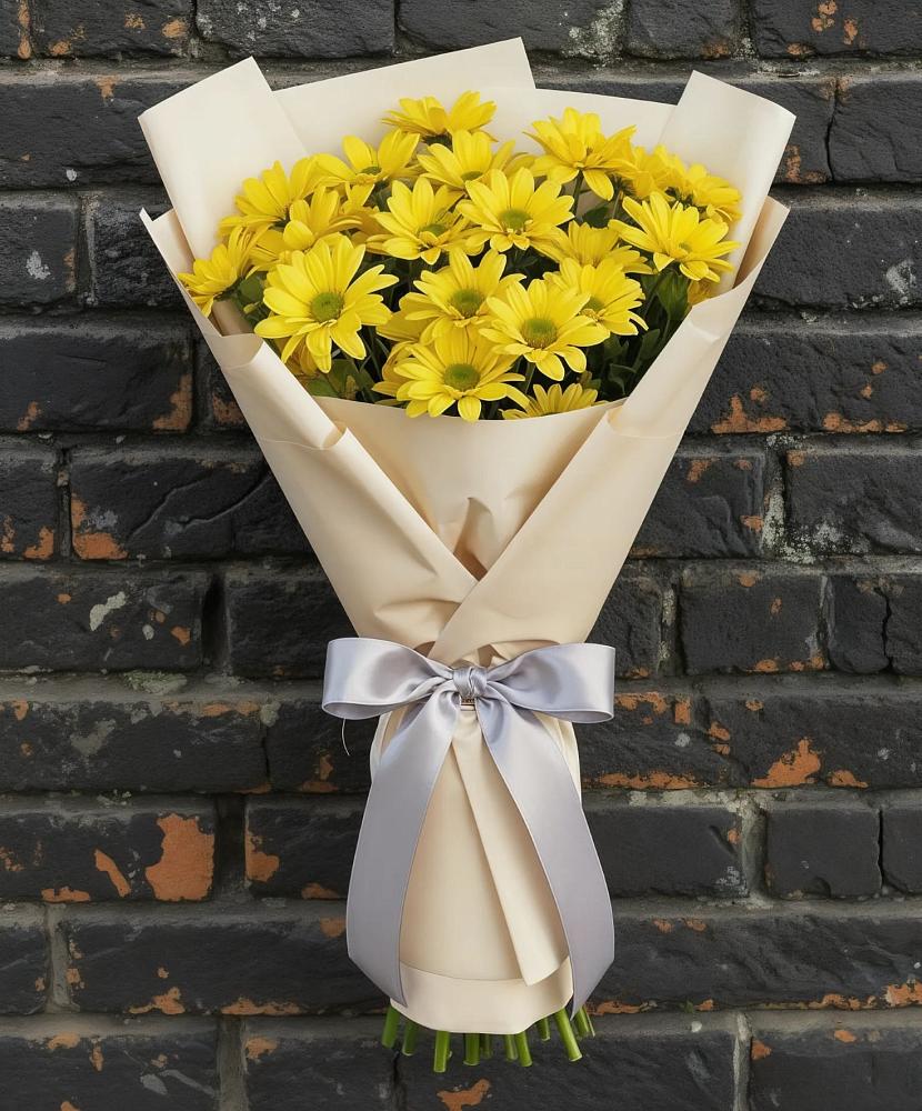 Букет цветов из: Хризантемы в Митякинской