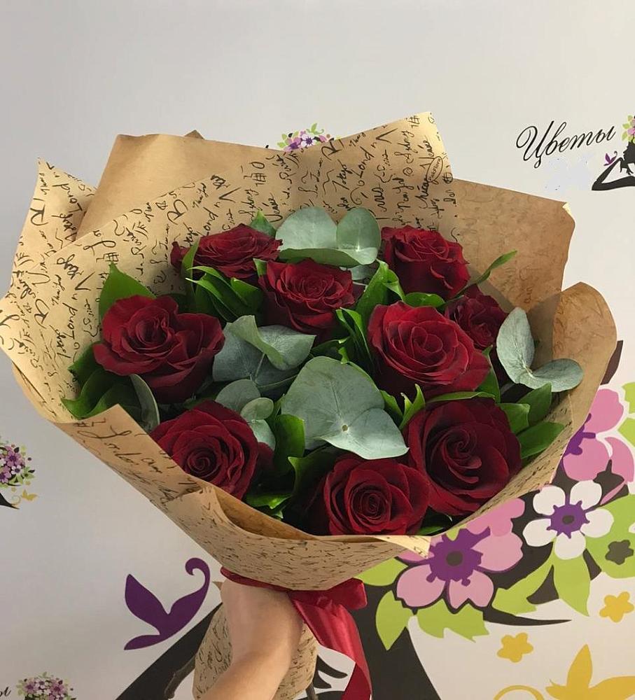 Букет цветов из: Розы в Митякинской