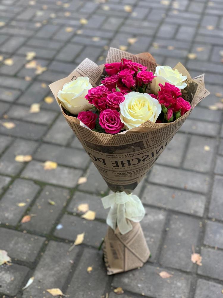 Букет цветов из: Розы в Митякинской