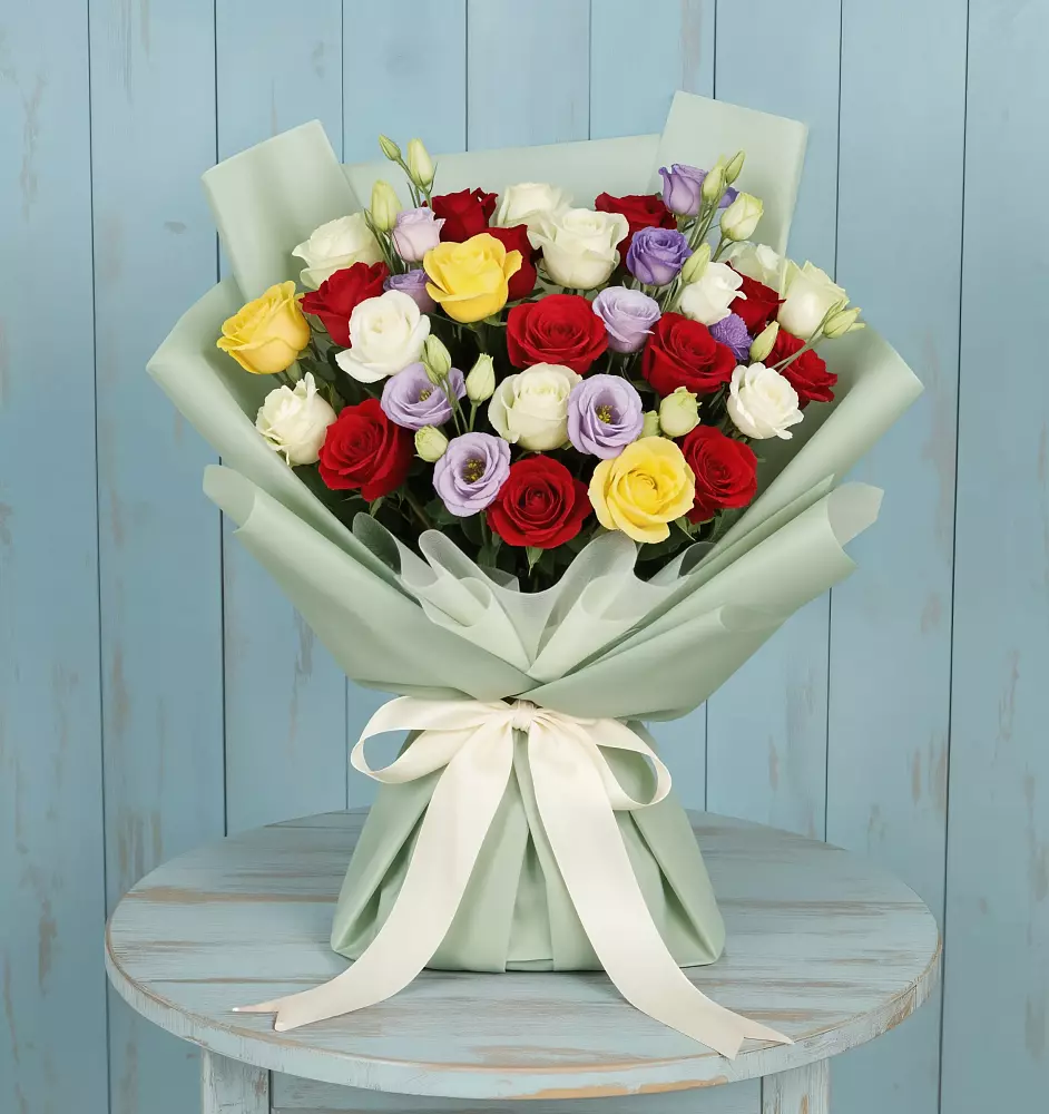 Букет цветов из: Розы в Митякинской