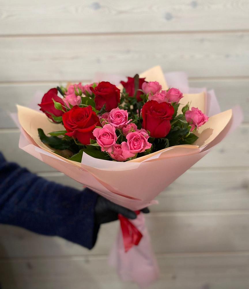 Букет цветов из: Розы в Митякинской