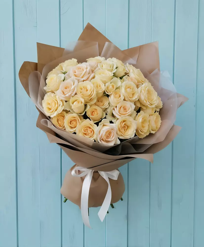 Букет Кремовое облако в Митякинской