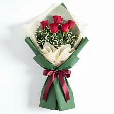 Букет цветов из:  Розы в Митякинской