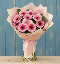 Букет цветов из:  Герберы #REPLACE_PRED# Митякинской