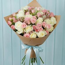 Букет цветов из:  Розы в Митякинской